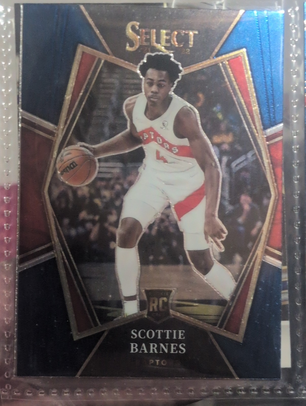 2021-22 Panini Select - Premier Level Scottie Barnes #111 Blue (RC)