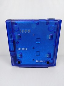 Sega Dreamcast Clear Blue Shell Console Bundle 1 Controller VMU Tested Works 