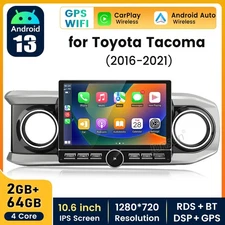 CarPlay Radio Stereo for Toyota Tacoma 2016 2017 2018 2019 2020 2021 Android 14