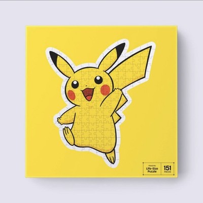 Pokemon X Target Pikachu Lifesize Puzzle Exclusive Life Size IN HAND - FREE SHIP