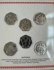 2025 Iom CHRISTMAS 50p coin set 6 Coins or induvial coins ISLE OF MAN