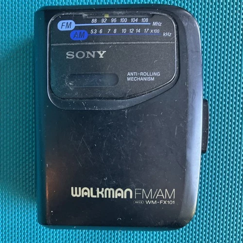 Vintage Sony Walkman Wm-FX101 FM AM Cassette Player As Is For Parts