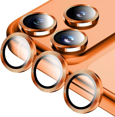 Protector de lente de cámara solo para Apple iPhone 17 anillos mentales lente vidrio templado - Imagen 2 de 15