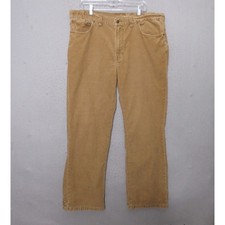 Polo Ralph Lauren Pants 40x30 Bootcut Corduroy Tan Camel Classic Workwear Rugged