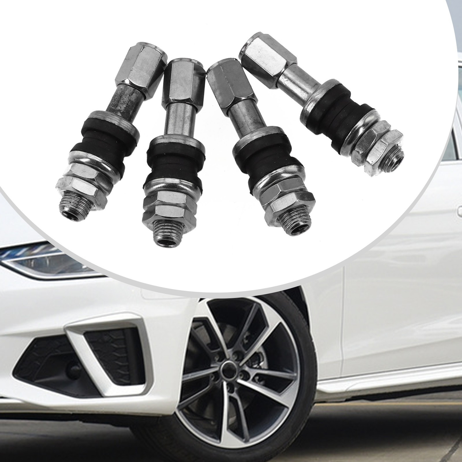 Easy to use TR48e Bolt Screw On Valve Stems Perfect for Cars and Trucks