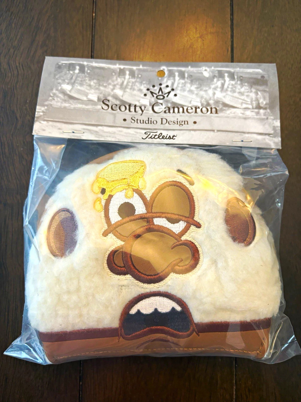 Scotty Cameron Smashed Potato Boise Idaho Putter Headcover Leather White/Brown