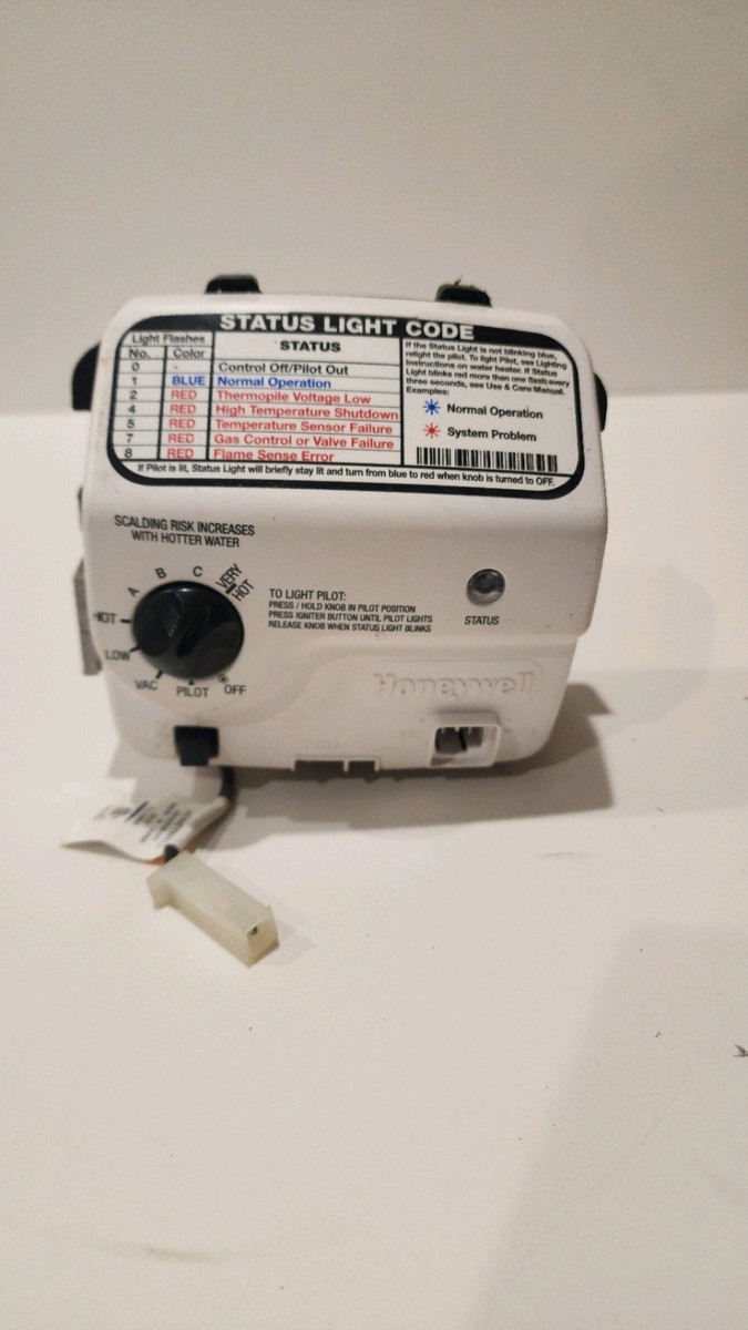 Honeywell Gas No Pilot Light On Water Heater Status Light No Pilot