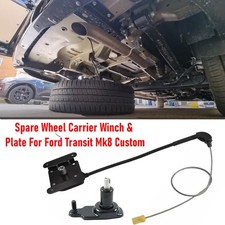 SPARE WHEEL CARRIER WINCH + PLATE FOR FORD TRANSIT MK8 & CUSTOM 2.2FWD RWD 12+
