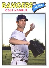2018 Topps Archives #167 Cole Hamels - BB