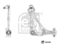 Febi Bilstein Lenker, RadaufhäNgung Rechts, Unten, Vorne FüR MERCEDES-BENZ