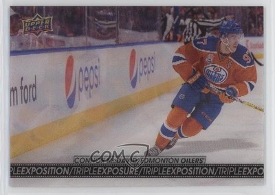 2017-18 Tim Hortons Collector's Series Triple Exposure Connor McDavid #TE-12 5xh