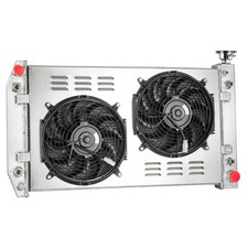 Aluminum Radiator Shroud Fan for Chevy GMC 91-99 K3500 K2500 Suburban Blazer V8