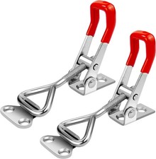 2 Pack Toggle Latch Clamp 4001 Adjustable 304 Stainless Steel Toggle Hasp Latche