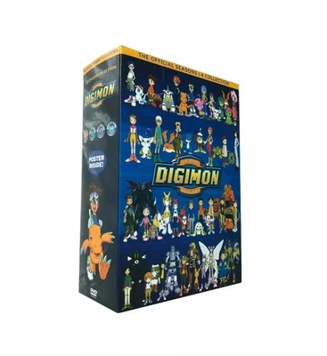 Digimon Digital Monster: The Complete Series Seasons 1-4 (DVD 32-Disc Box Set)