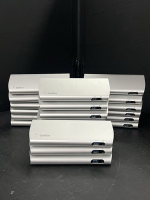 Lot of 21 Belkin F4U095 Thunderbolt 3 Express Dock HD for Macbook Pro 