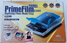 PACIFIC IMAGE PRIMEFILM 1800i USB FILM SLIDE SCANNER New