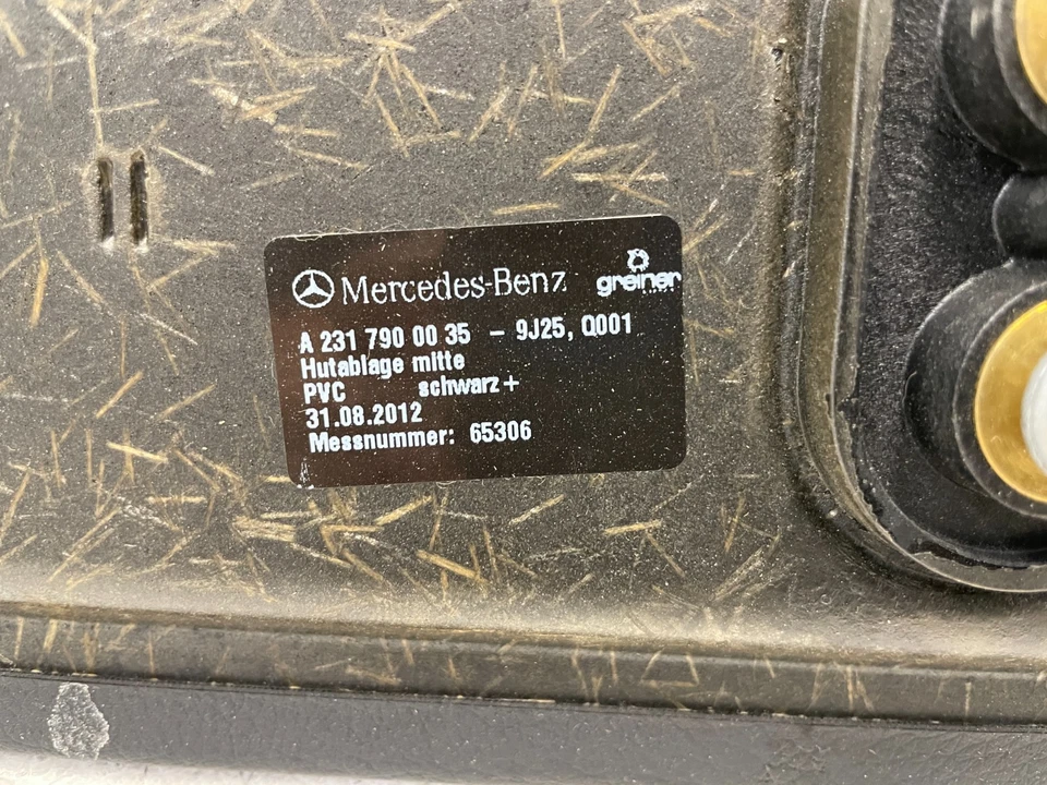 13-16 Mercedes SL550 SL400 R231 Conv techo rígido cubierta estante panel 1587 OEM Foto 4 de 4