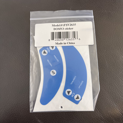 Fat Shark Dominator V3 Brillenaufkleber FSV2635