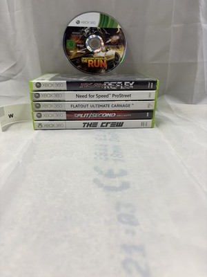 Xbox 360 Bundle x6 Need for Speed The Run Pro Street Split Second The Crew
