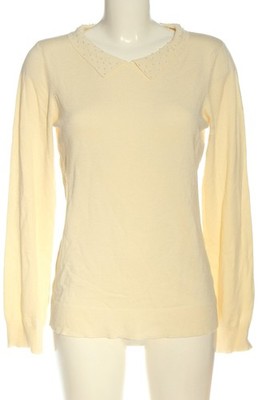3 SUISSES Longsleeve Damen Shirt Gr. DE 38 creme Casual-Look