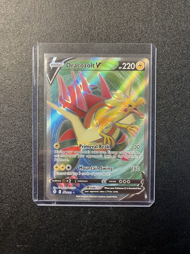 Dracozolt V (Full Art) 178/203 SWSH07: Evolving Skies Holo