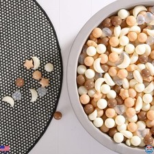 GOGOSO Colorful Plastic Balls for Ball Pits - Pastel Stars, Hearts  Moon Shapes