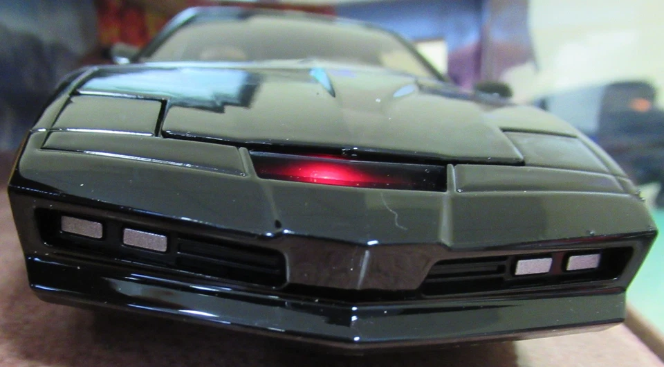 SUPERCAR Modello Auto DieCast K.I.T.T. KITT Knight Rider CON LED 1/24 Jada - Immagine 2 di 4