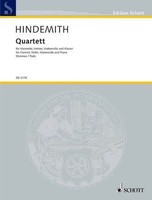 Quartett | Paul Hindemith | Deutsch | BroschüRe | 78 S. | 1983 | Schott Music