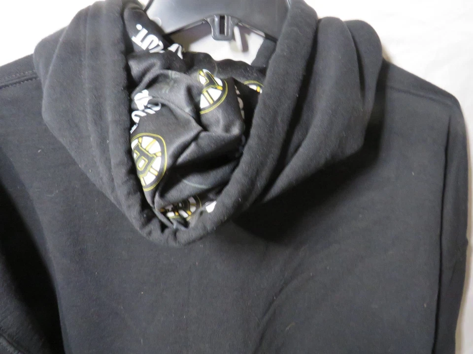 Boston Bruins Hoodie Mens XL Black Sweatshirt Pullover Absolut NHL Hockey - Image 2 of 4
