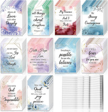 50 Pack Christian Notebooks Prayer Journals Small Pocket Bible Journal Gratit...