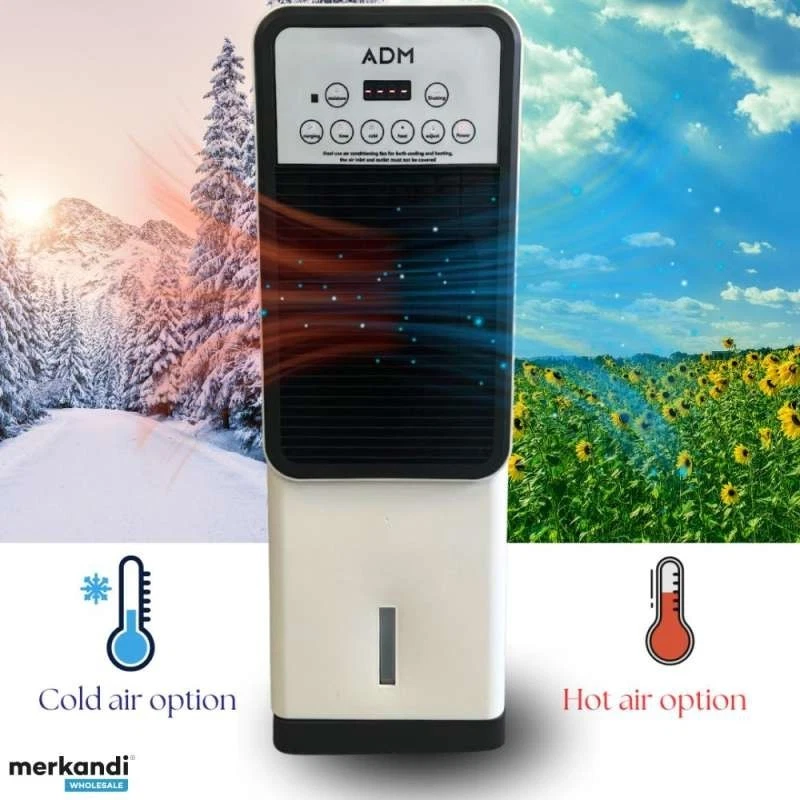 Stufa elettrica caldo/freddo per inverno estate Termoventilatore Stufetta NEW - Immagine 4 di 4