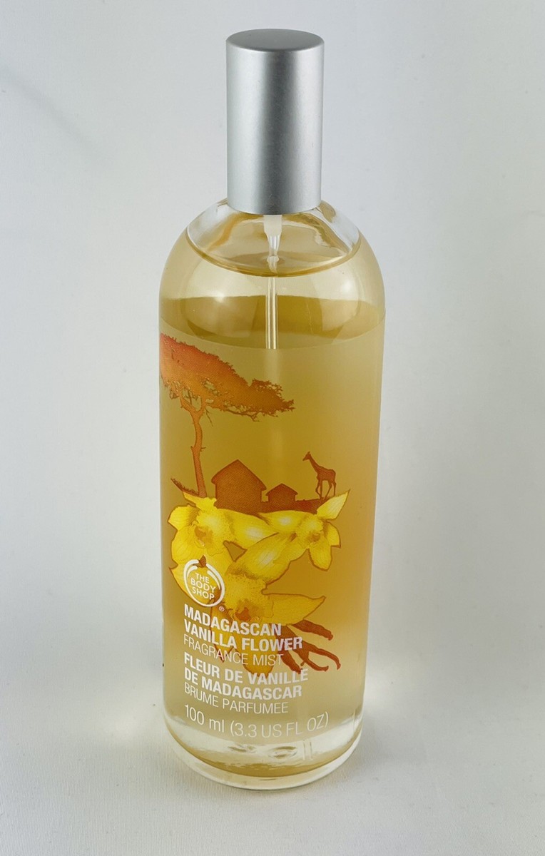 Body Mist Madagascan Vanilla Flower Eau De Toilette The Body Shop