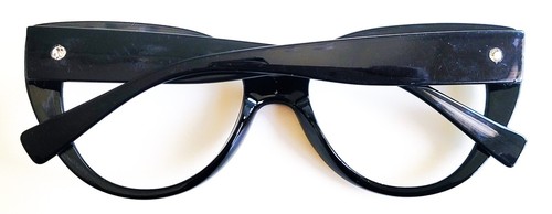 WOMEN’S JOY & IMAN CUT-EYE GLASSES FRAME BROWN/GOLD WITH CASE 52-19-140 - Picture 3 of 8