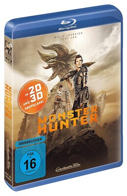 Monster Hunter  in Blu-ray 2D und 3D   NEU OVP