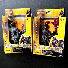New in box lot of 2 Dragon Warriors Men at Arms Cyber Kidz Medieval Soldiers