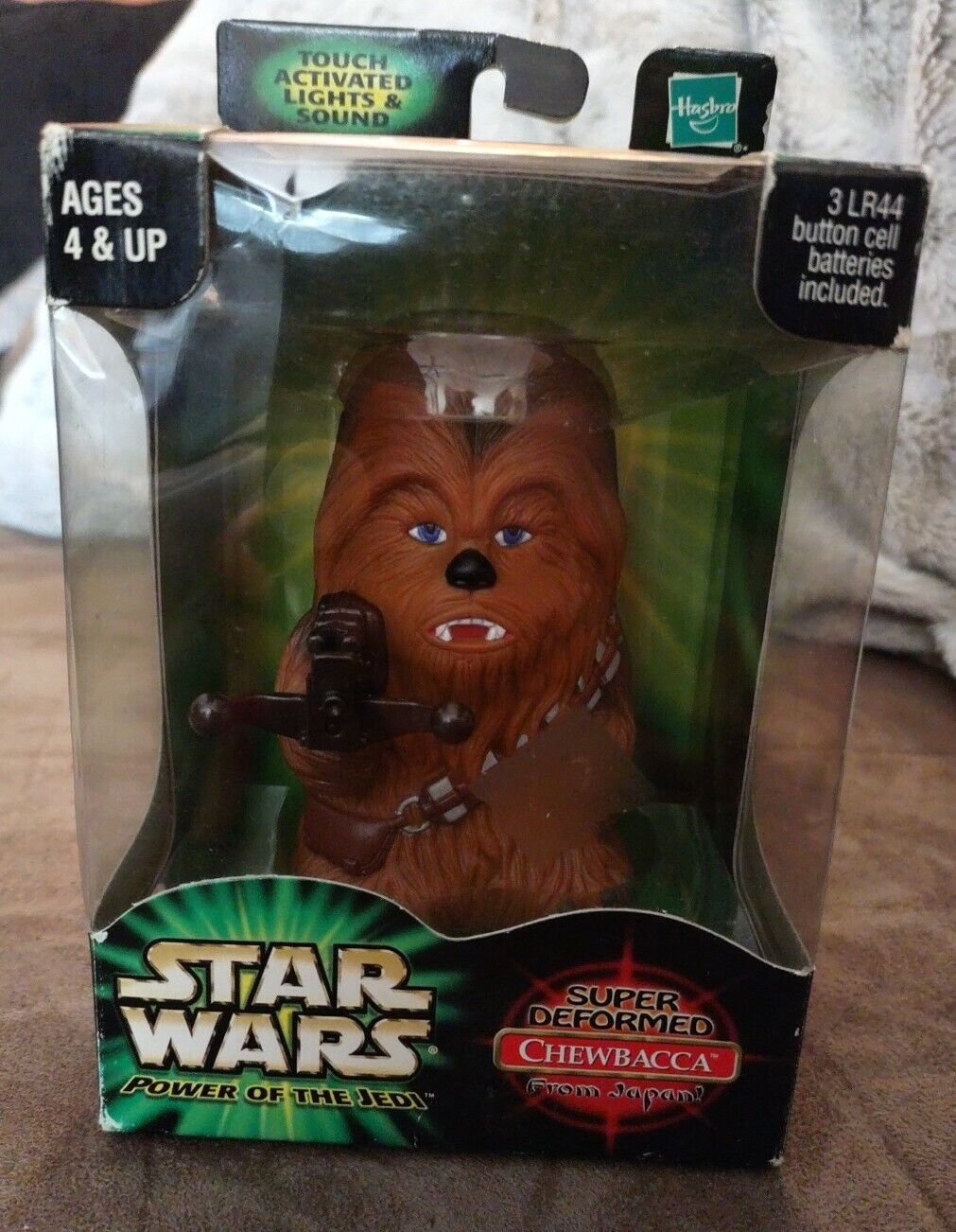 Vintage Star Wars Super Deformed Chewbacca Sealed Hasbro 1999 NIB