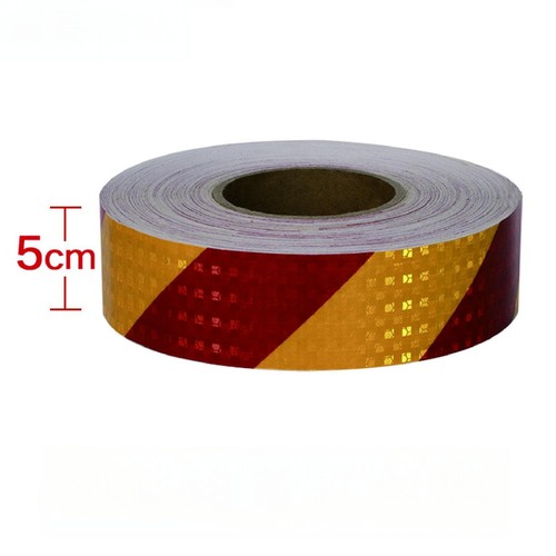 Car Safety Warning Reflective Tape Truck Auto Conspicuity Tape Film Sticker - Picture 23 of 29