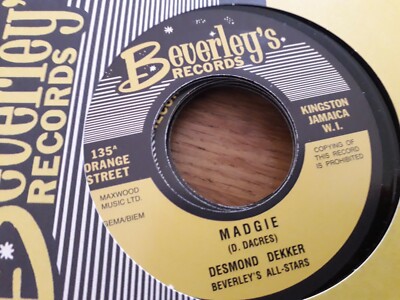 Desmond Dekker , Madgie , Honour Your Mother & Father , 7 '' Beverleys