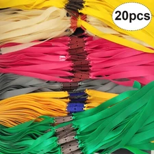 20 Flat Rubber Bands Slingshot Hunting Catapult Replacement Elastic Tapered Band