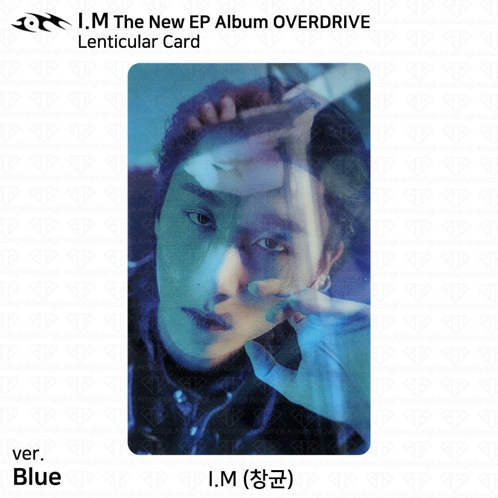 MONSTA X I.M The New EP Album OVERDRIVE Official Photocard MONSTA X I.M The New EP Album OVERDRIVE Official Photocard