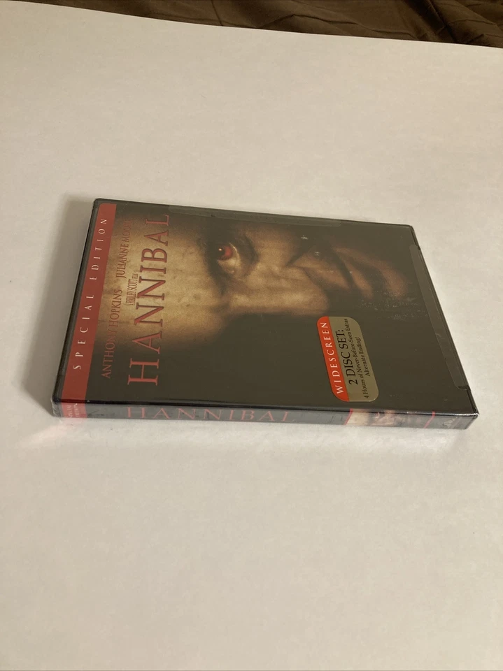 Hannibal : Special Edition DVD 2-Disc Set Anthony Hopkins 2001 Movie NEW/SEALED Foto 3 de 4