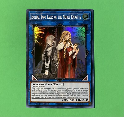 Yugioh! Isolde, Two Tales of the Noble Knights - AMDE-EN052 - Super Rare - 1st E