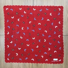 Vintage Hanae Mori Handkerchief Neckerchief Bandana Pocket Square Gift
