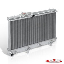 Dual Core 2 Row Full Aluminum Radiator For 2000-2004 Subaru Legacy Outback 2.5l