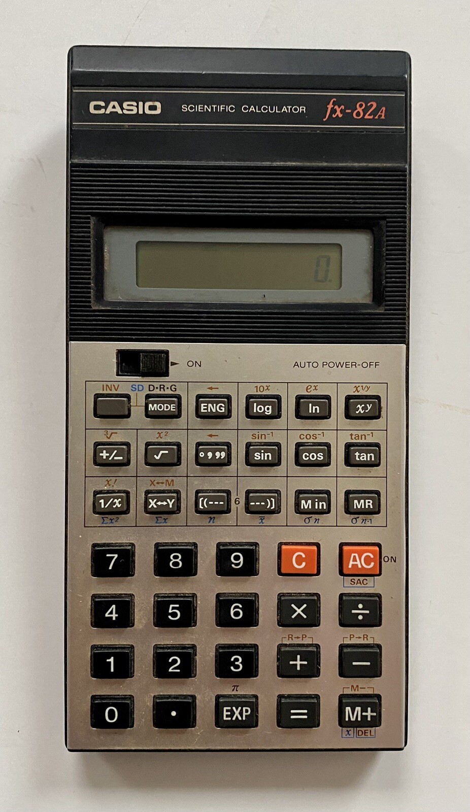 old casio scientific calculator