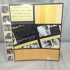 New/Sealed '2005' Creative Memories 'Perfect Fit Yellows' Photo Mounting Paper