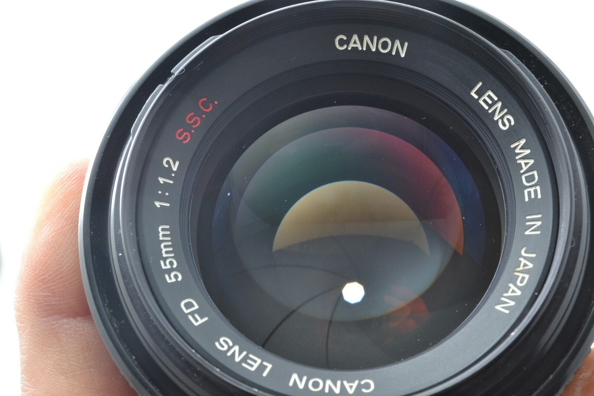 Near Mint] Canon FD 55mm f/1.2 S.S.C. MF Standard Prime Lens