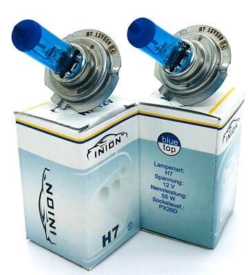 2x H7 PX26D 5000K KfZ 12V 55W XENON WHITE LOOK KfZ LAMPE weißes Licht für BMW