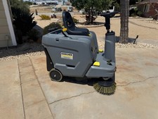 2022 Karcher 85/50 Ride On Sweeper - Only 4 hours!  