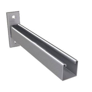 x 2 Quantity 750mm Galvanised Cantilever Arms Type: P2663 / 750 